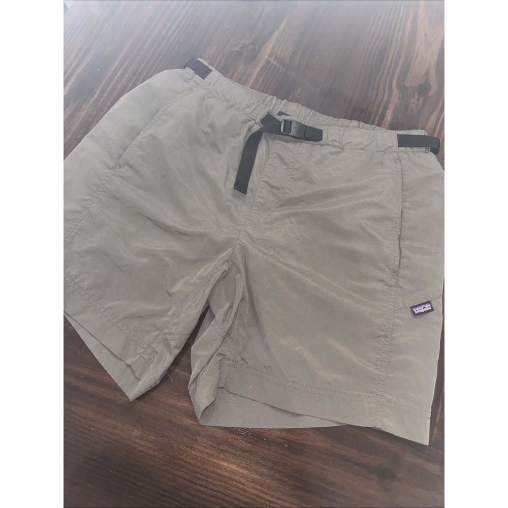 Patagonia Shorts Mens Medium Green Gi III Hiking Zip Pocket Outdoors 57318 Gorp